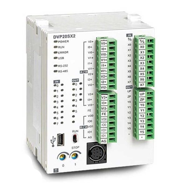 پی ال سی دلتا مدل DVP20SX211T